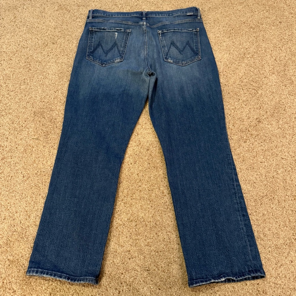 MOTHER The Swooner Rascal Ankle Jeans in Where Is My Mind? Size 34 - Picture 3 of 5